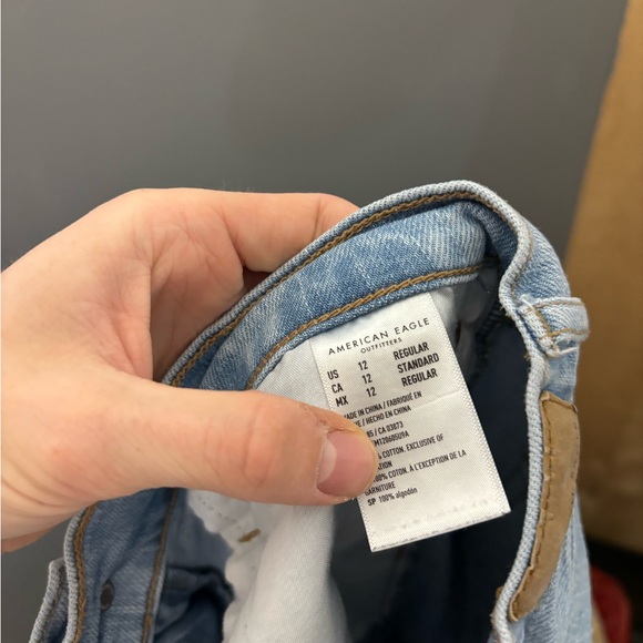 American Eagle 90s Straight Jean Women’s Size 12 - Picture 5 of 5